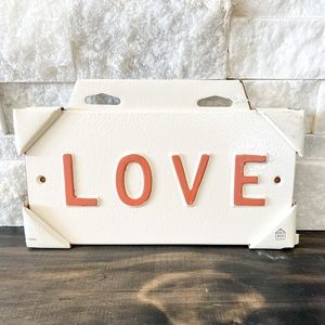 NWT Magnolia Hearth and Hand LOVE Sign